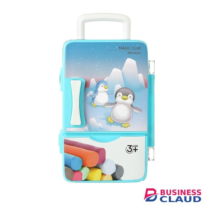 Miniso 24 Colors Modeling Clay ( Blue Refrigerator )