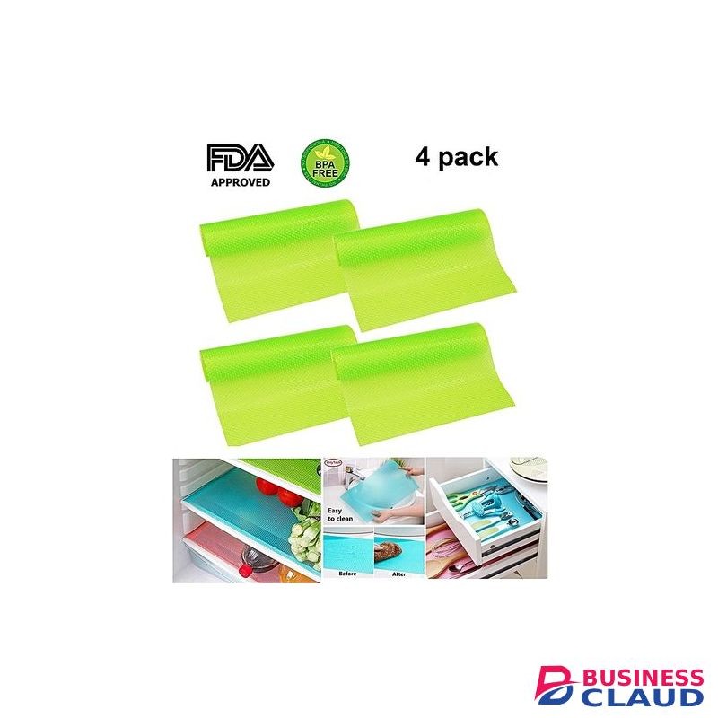 Washable Refrigerator / Drawer Placemats -4 Pack
