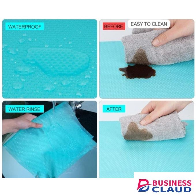 4pcs Washable Refrigerator / Shelf/ Cabinet/ Drawer Liners Mats
