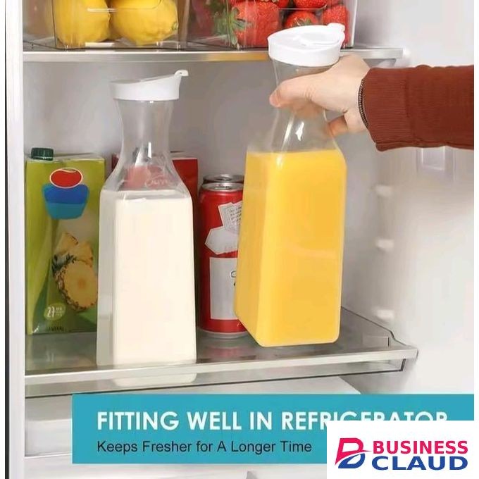 1.4 Acrylic milk ,juice &water storage containers suitable in both Refrigerator & freezer