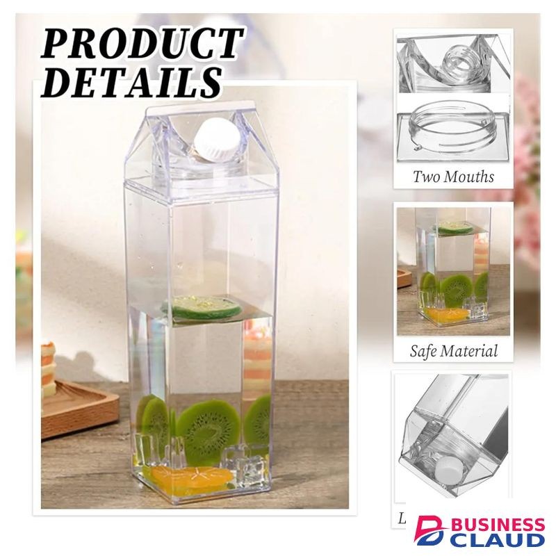 1 LITRE MILK CARTON STORAGE BOTTLES / REFRIGERATOR MILK BOTTLES - 1PC