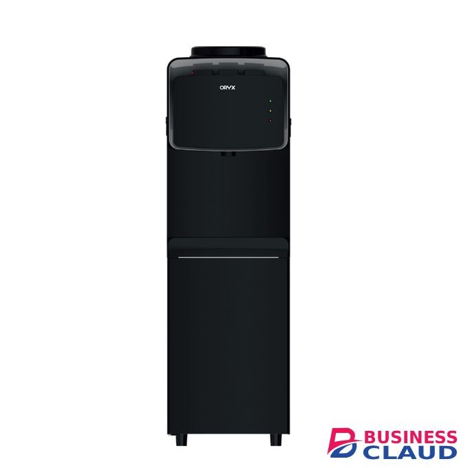 Oryx Water Dispenser, Standing, Hot, Normal & Cold (3 Taps),With Refrigerator, Black