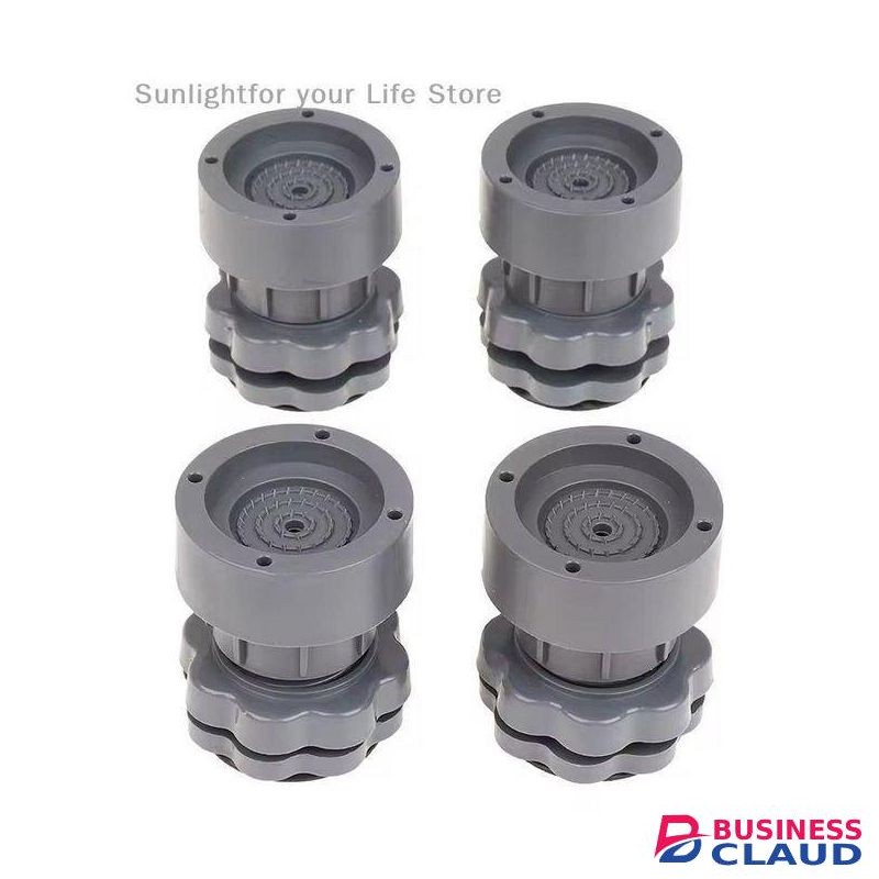 Share this product 4Pcs Heavy duty Adjustable Height Washing Machine Anti Vibration Pad Shock Non Slip Feet Pads Refrigerator Furniture Protector