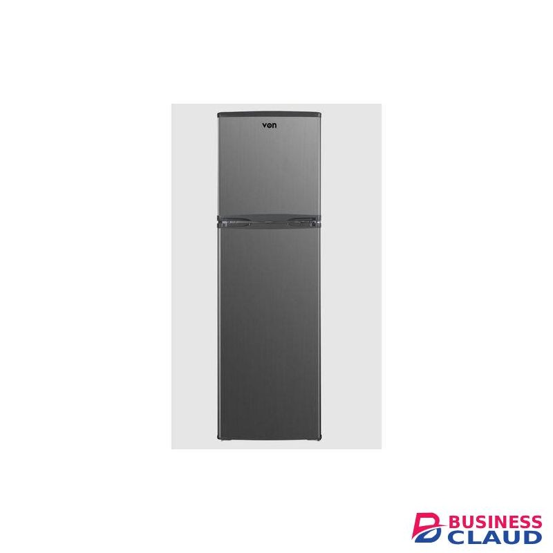 VON VRT-166DRAG Top Mount Freezer 166L - Grey