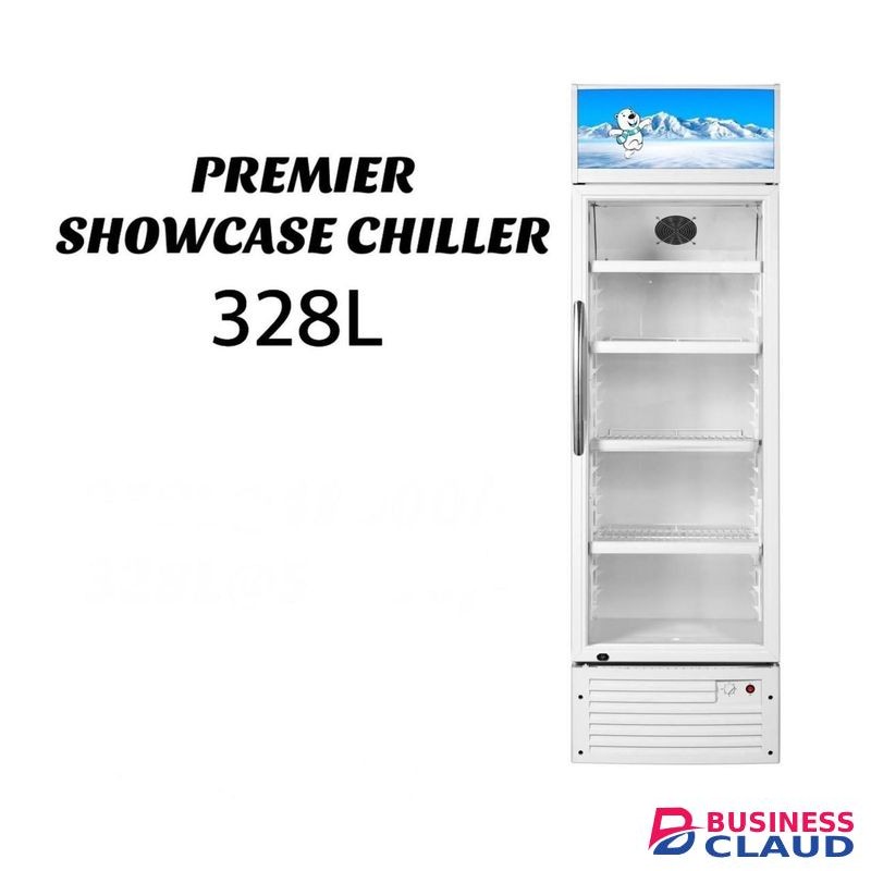 Premier Show Case Chiller 328L Capacity