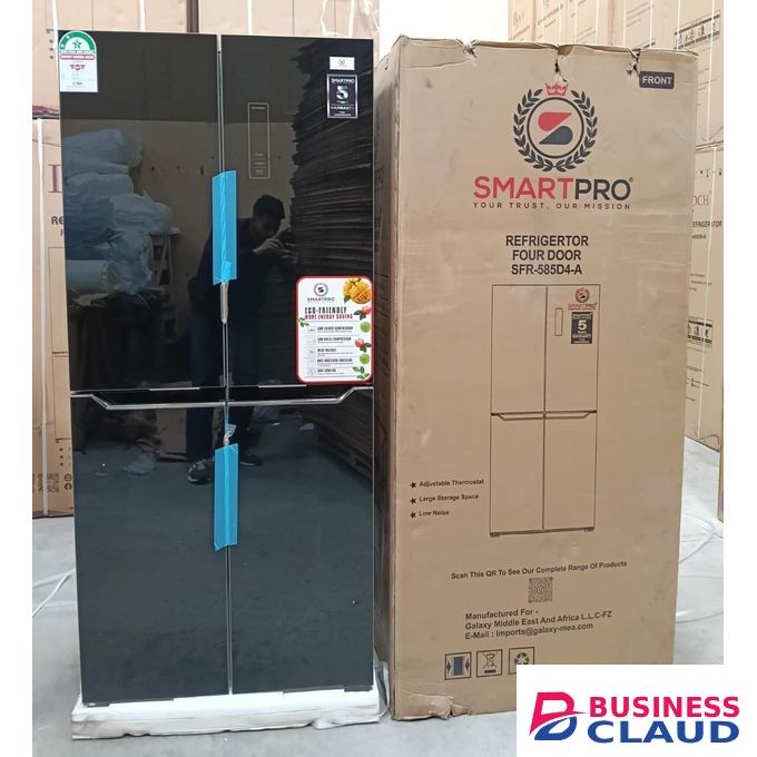 Smart Pro SFR 585 D4 A FOUR DOOR GLASS BODY 421 LITRES