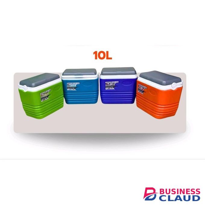 10 Litre Portable Cooler Box High Quality Durable Insulated Storage Keep Drinks Food Fresh Home Outdoor Travel Picnic Camping Essentials