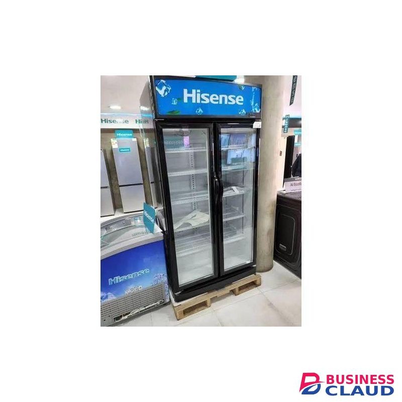 Hisense 758L double door beverage cooler with two year warranty plus FREE GIFT