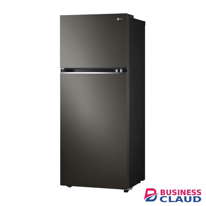 LG GN-B312PXGB Top Mount Freezer - 310(L) Black