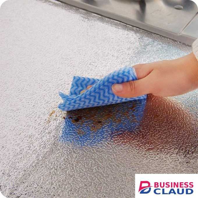 Aluminium foil Contact Paper Large Size 60cm x 500meters Wallpaper Peel and Stick Removable Temporary Adhesive Wall Paper for Kitchen Refrigerator Washing Machine Metal Furniture