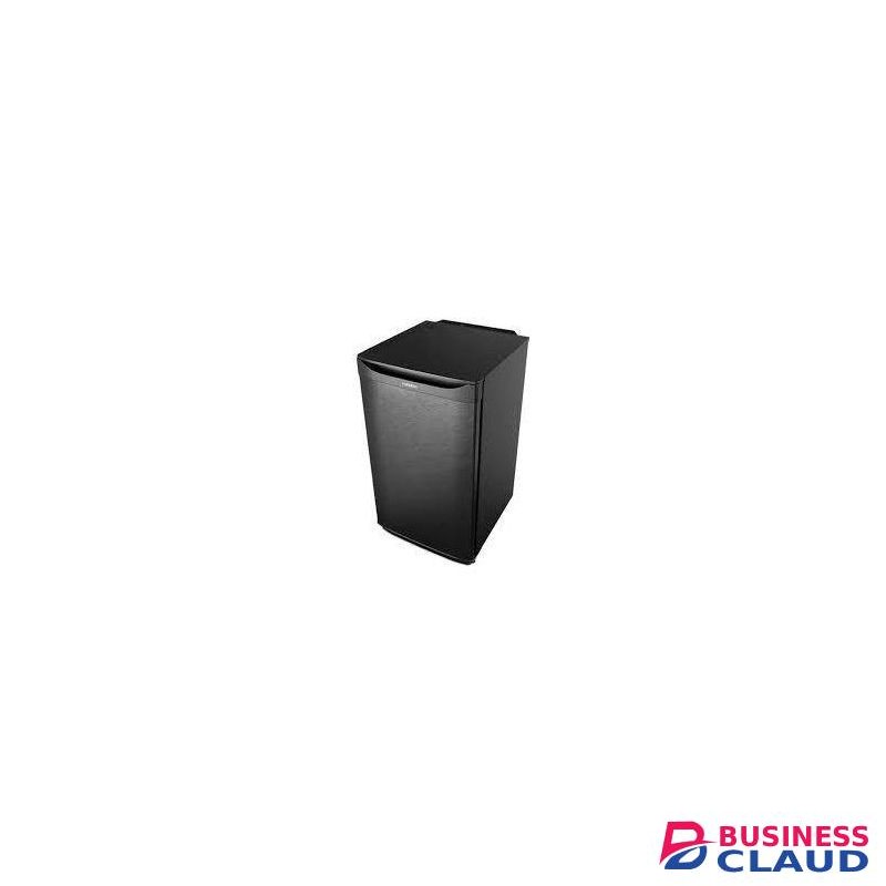 Tornado 94L Single Door Refridgerator Top Mounted Freezer Black Made In Egypt-3 Yrs Warranty
