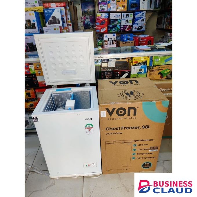 VON 98 Litres Chest Freezer
