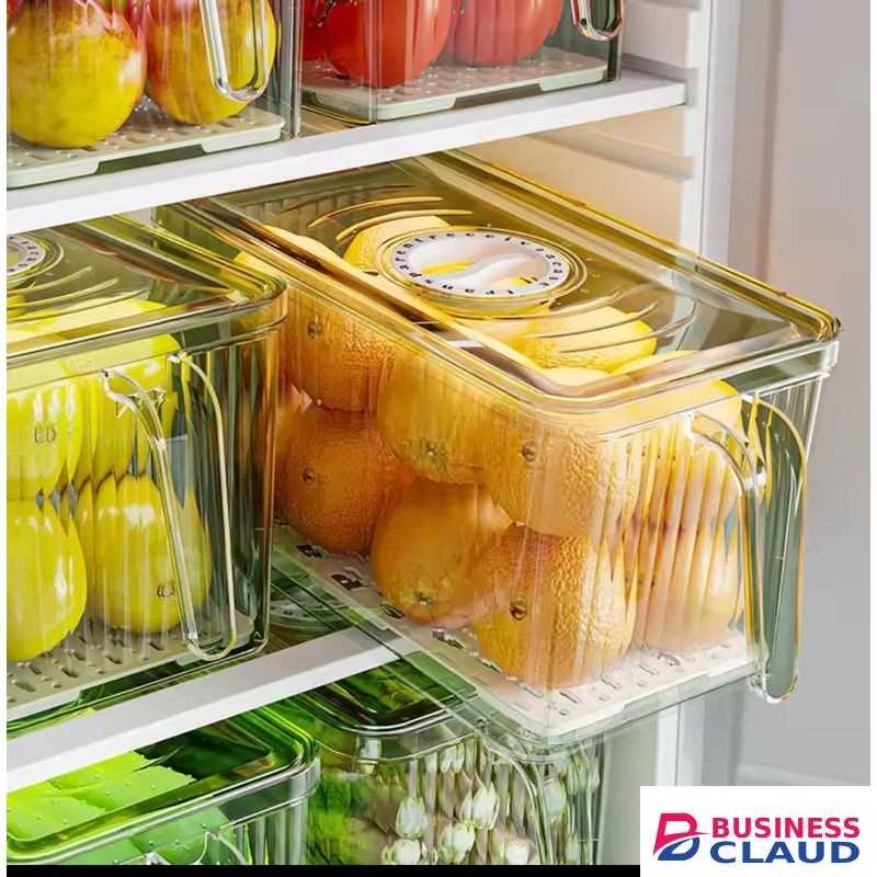 Un Branded Large fridge storage container