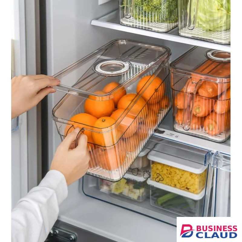 Un Branded Large fridge storage container
