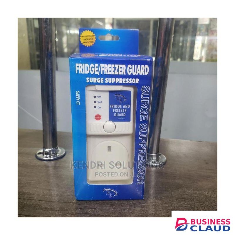 Fk Fridge Guard Voltage Stabilizer and surge protector- White