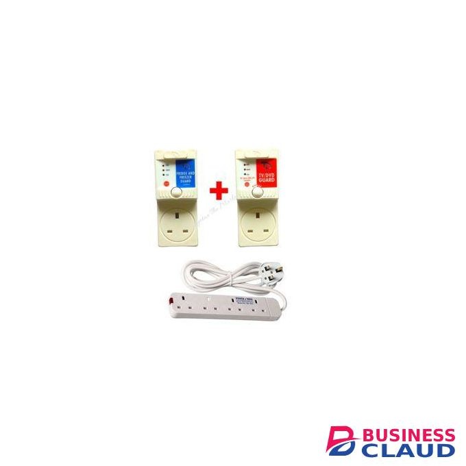 Fk Fridge&TV Guard/surge Protectors +Free Extension /