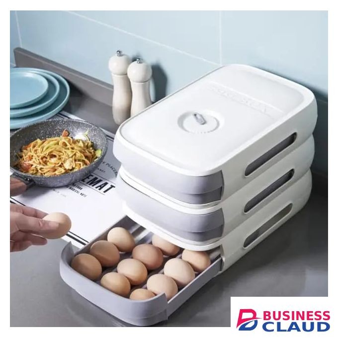 FRIDGE EGG STORAGE DRAWER BOX