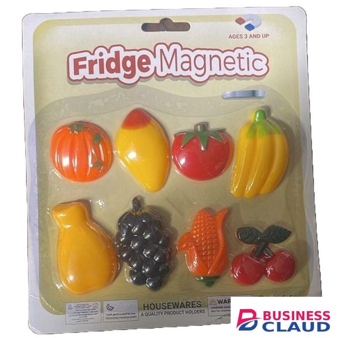 Cute Decorative Magnetic Fruit Fridge Stickers