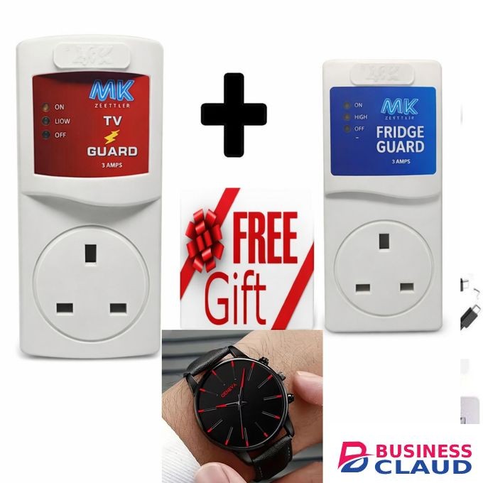 MK TV AND FRIDGE GUARD +FREE watch