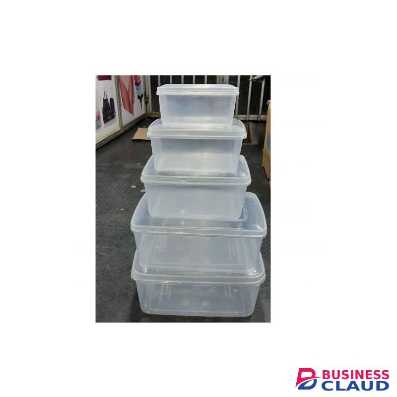Kenpoly 5 In 1 Fridge Storage Containers