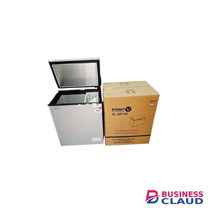 VOLSMART 130 litres deep chest freezer