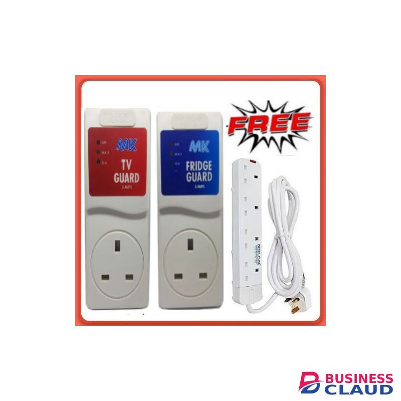 MK TV Guard + Fridge Guard + A FREE 4 Way Extension