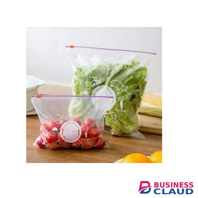 REUSABLE ZIPLOCK FRIDGE PACKAGING BAGS