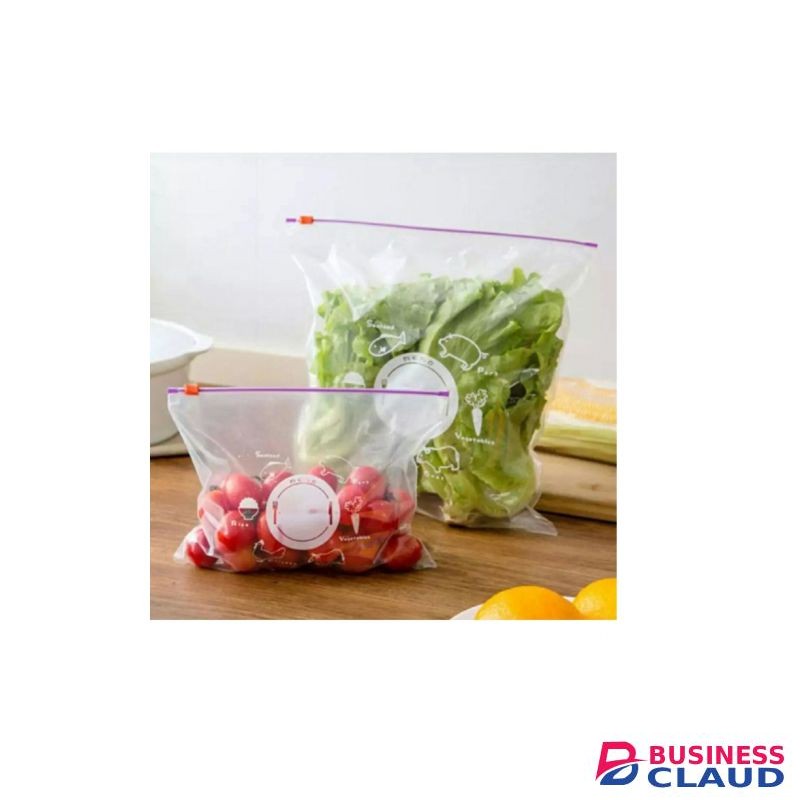 REUSABLE ZIPLOCK FRIDGE PACKAGING BAGS