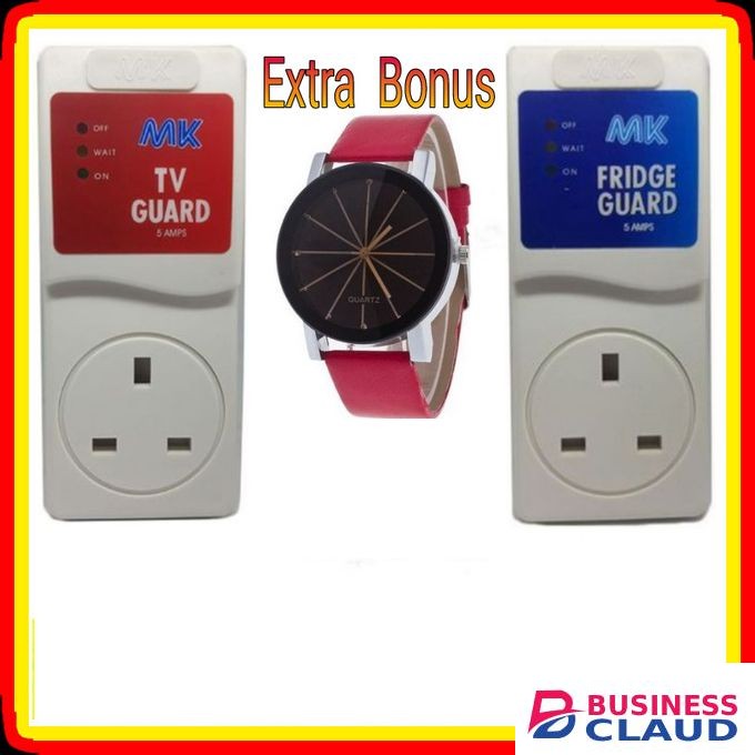 MK TV Guard -white Fridge Guard -white+ Extra Watch