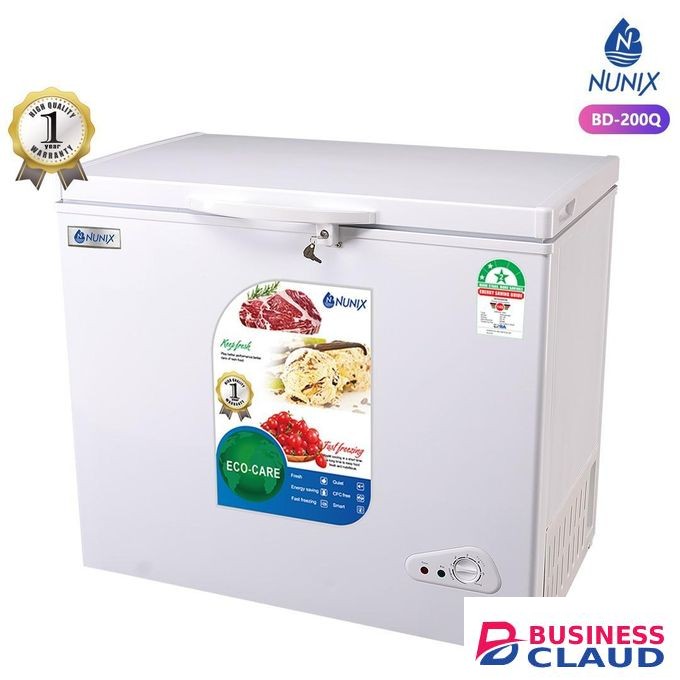 Nunix 200 Litres deep freezer