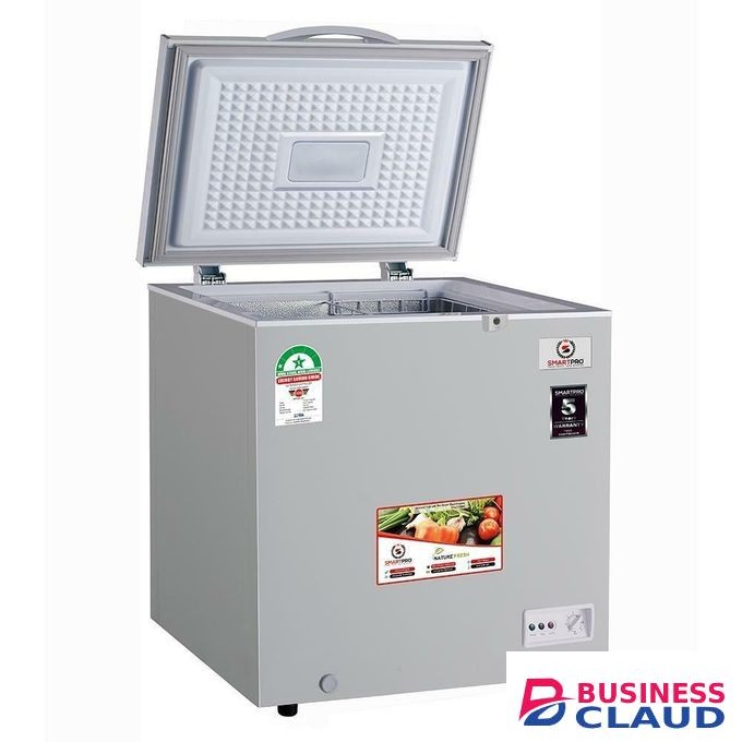 Smart Pro SCF-300-G Large Capacity Chest Freezer, 230 Litres Deep Freezer