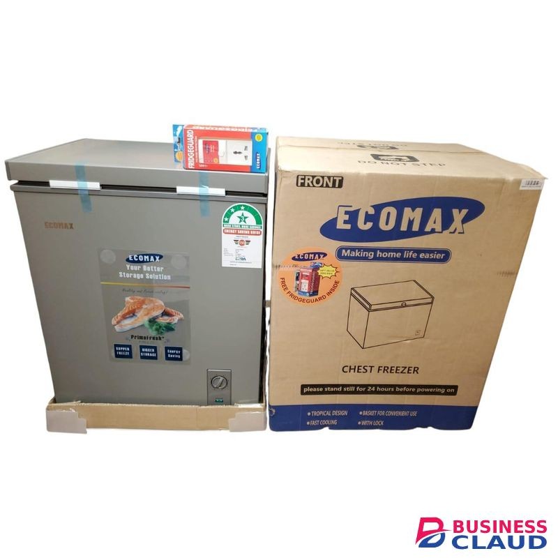 Ecomax 60L Chest Deep Freezer with 3 Stars Energy Saving Rating