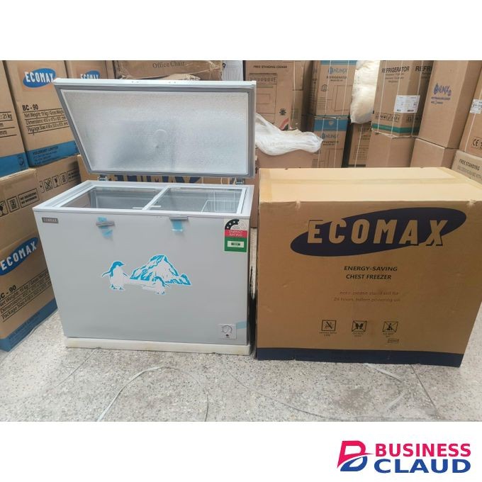 Ecomax 219 litres deep freezer with free guard
