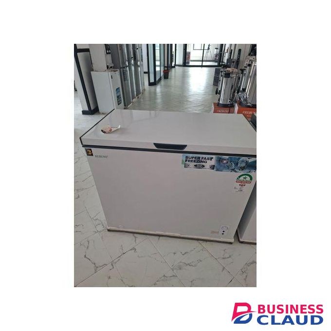 Rebune 137 L Chest Freezer – Energy Efficient Deep Freezer for Home & Business Use