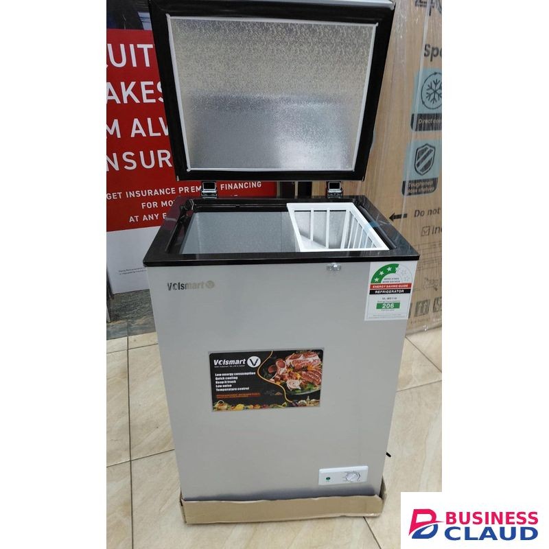 VOLSMART 110L Electronic Chest Deep Freezer With Removable Basket