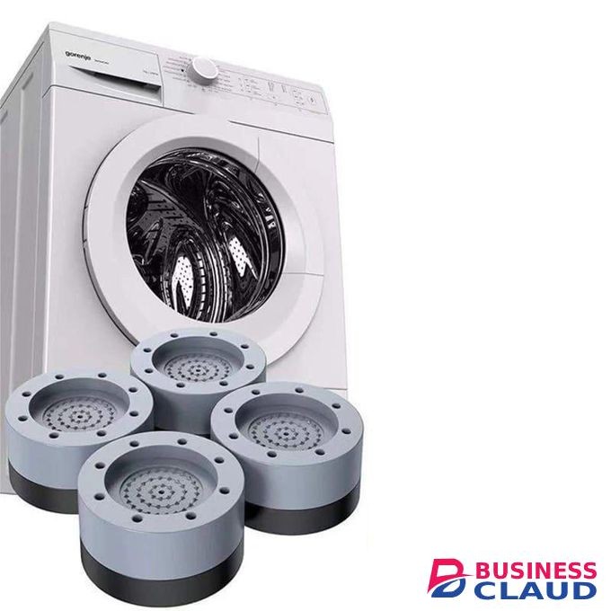 4pcs Anti vibrations pads Can be used for washing machine, Driers, Deep Freezers and Fridges