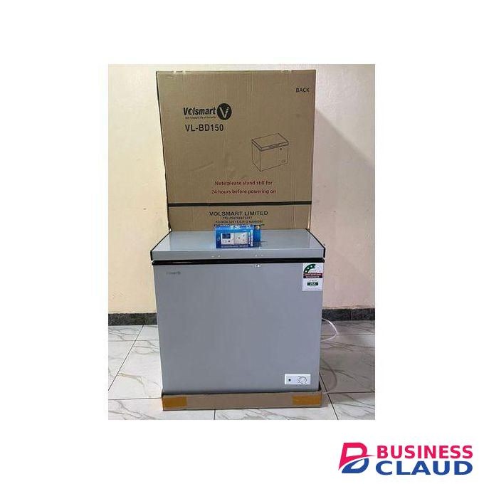 VOLSMART 150L Chest Freezer VL-BD150 Single Flip Drain Freezer Energy-saving Freezer Fast Cooling FREE GUARD 1YR warranty