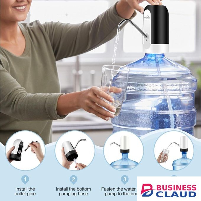 Water Bottle Dispenser, USB Charging Water Bottle Pump, Portable Water Dispenser Pump For Camping