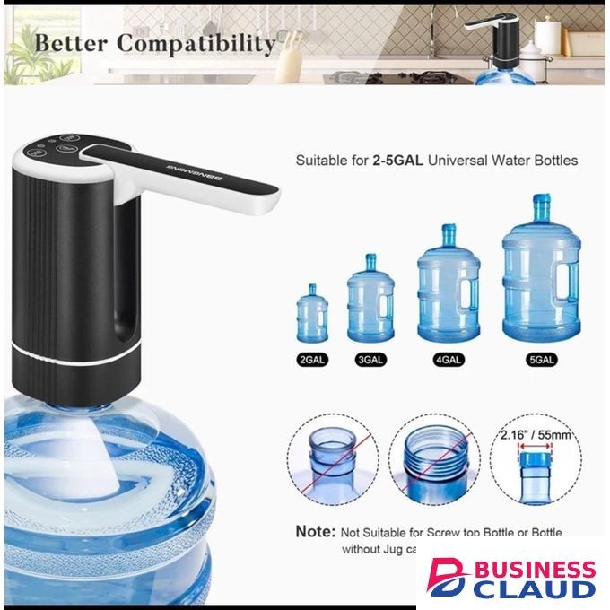 Water dispenser for camping or outdoor activities, Rechargeable up to 12hrs