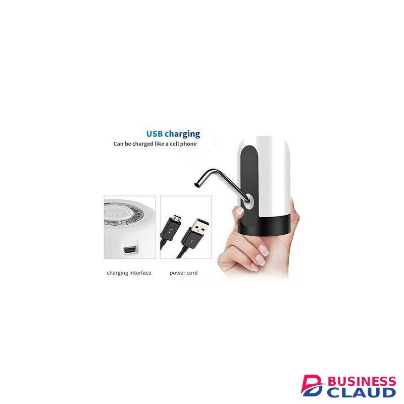 Automatic Electric Water Pump Dispenser – USB Rechargeable Portable Drinking Water Pump with LED Light