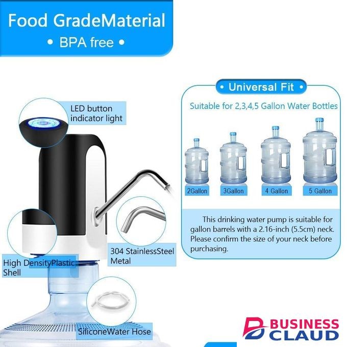 Water Dispenser Automatic contactless Electric Portable Drinking Water Bottle Pump