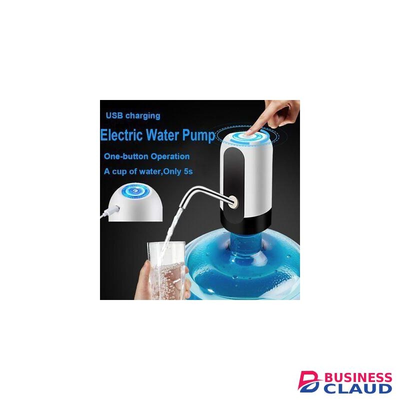 Automatic Electric Water Pump Dispenser Portable Drinking Water Pump Dispenser Switch with LED Light USB rechargeable Port