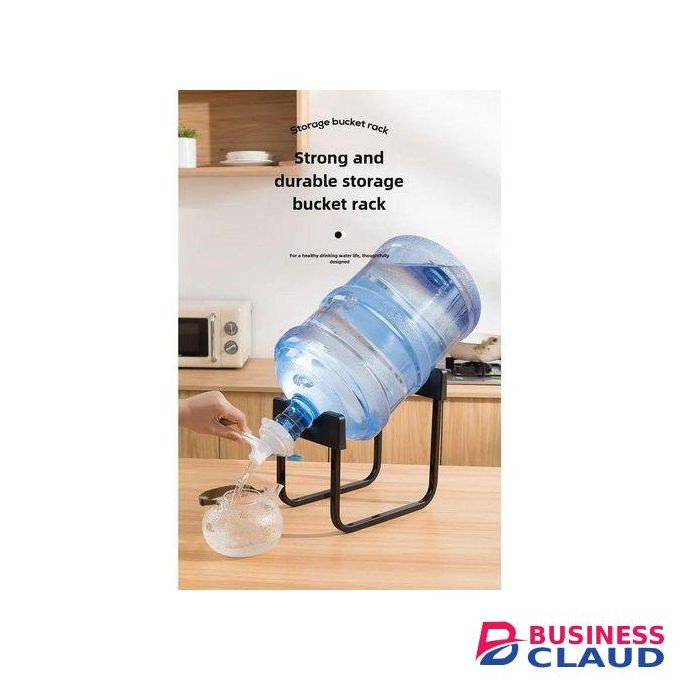 Waterford Inverter Water Dispenser Storage Rack + Detachable Faucet Water Bottle Stand for Home, Travel, Picnic, Office
