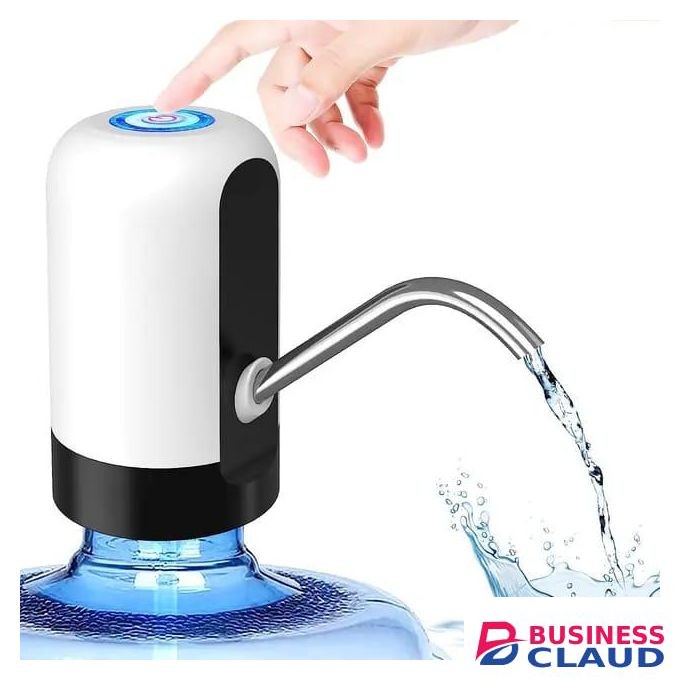 Water Dispenser For 5 Gallon Bottle, Portability Electric Water Pump With USB Data Cable,White Automatic Drinking Water Bottle Pump For Travel, Kitchen, Home, Office
