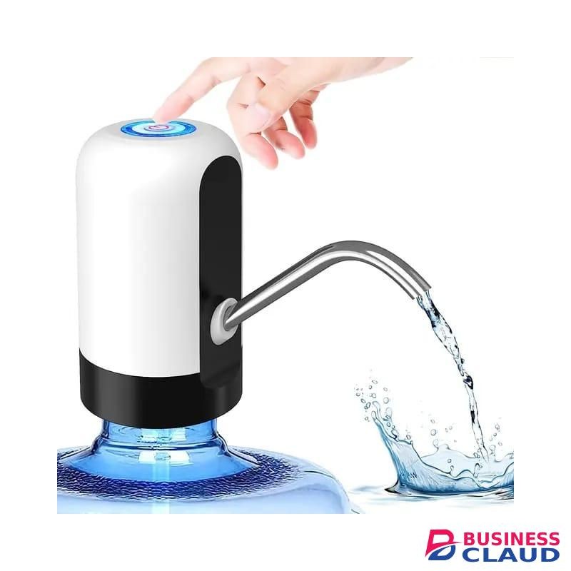 Water Dispenser For 5 Gallon Bottle, Portability Electric Water Pump With USB Data Cable,White Automatic Drinking Water Bottle Pump For Travel, Kitchen, Home, Office