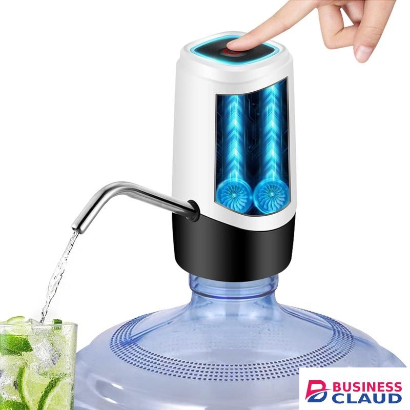 Heavy-Duty USB Rechargeable Electric Water Pump Dispenser Automatic Off Switch- USB Charged