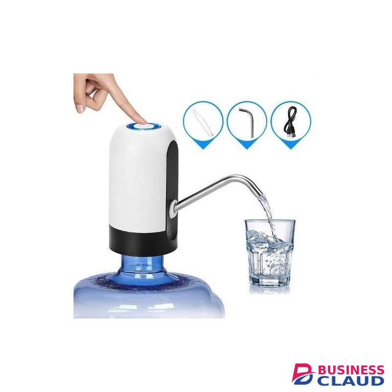 Heavy-Duty USB Rechargeable Electric Water Pump Dispenser Automatic Off Switch- USB Charged