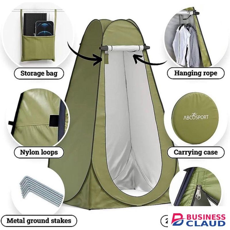 1-2 persons Outdoor Portable Pop Up Tent Camping Beach Toilet ,Shower Changing Room Tent