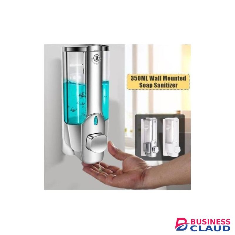 Wall Mounted Disinfectant Soap Dispenser for Bathroom and Shower, 1 Piece 350ml