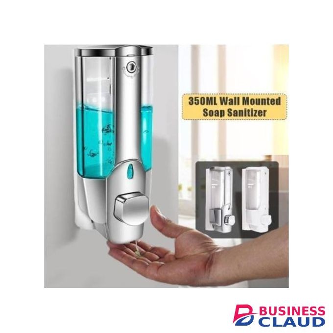 Wall Mounted Disinfectant Soap Dispenser for Bathroom and Shower, 1 Piece 350ml